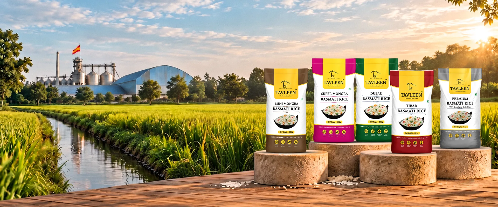 Tavleen Rice Packaging