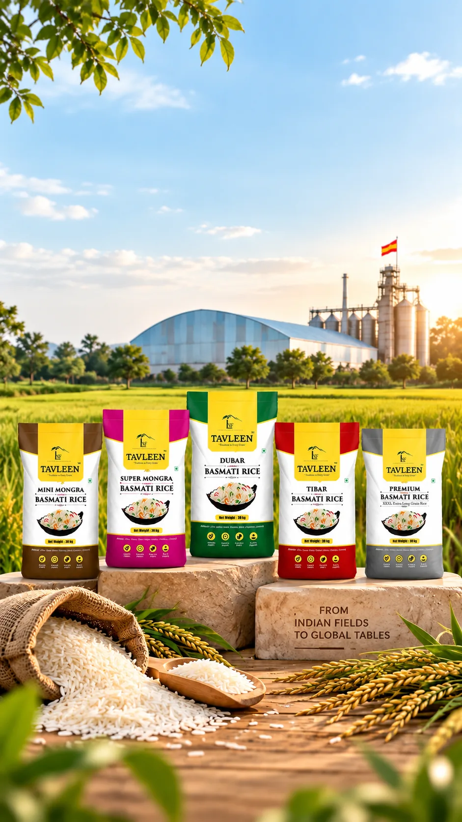 Tavleen Rice Packaging Mobile